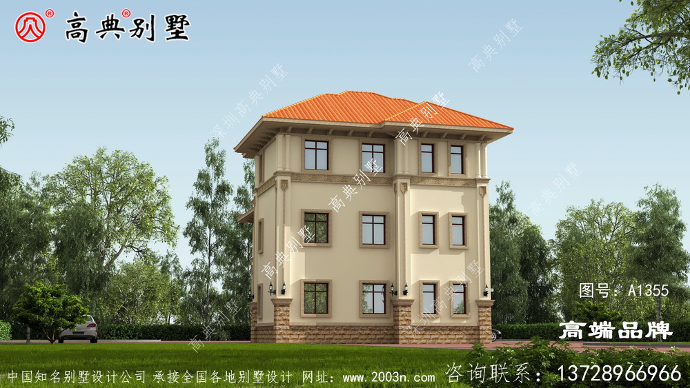 獨具風格的意大利風格三層別墅