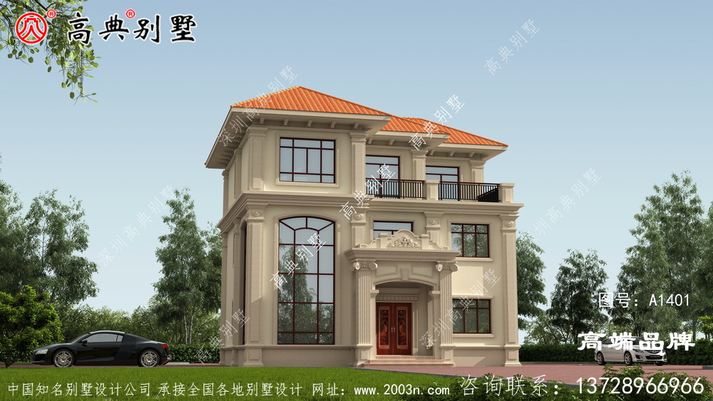 如何建一棟經濟型空間又大的歐式三層別墅呢？