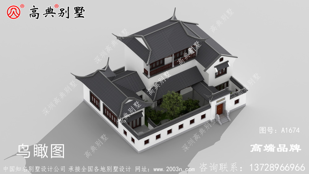 中式庭院別墅,越住越富貴 中式庭院別墅,越住越富貴
