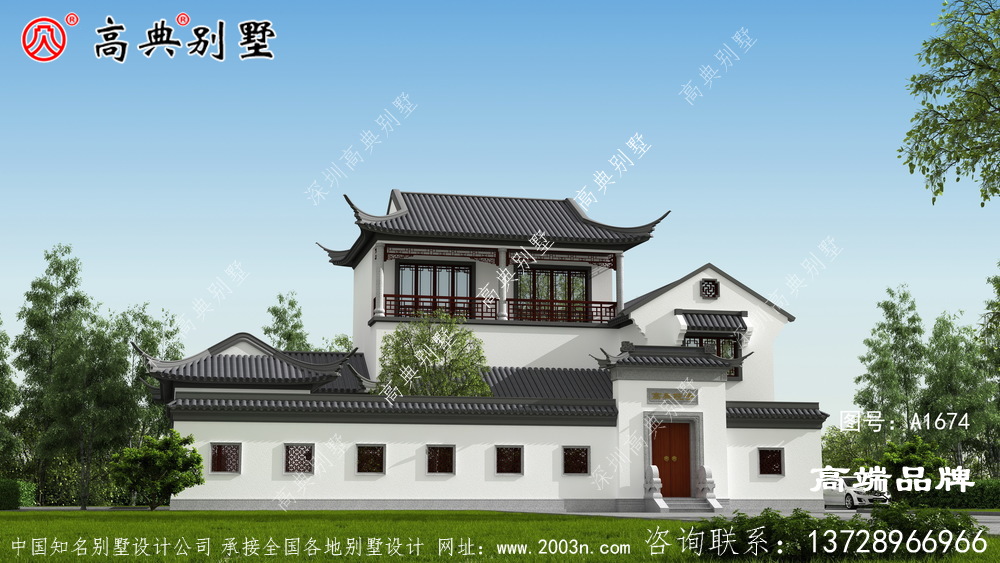 中式庭院別墅，越住越富貴