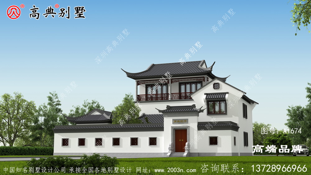 中式庭院別墅，越住越富貴