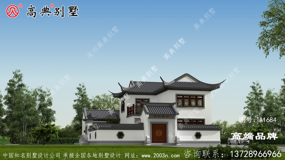 中式韻味十足的蘇式園林別墅