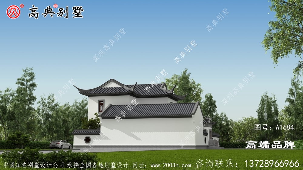 中式韻味十足的蘇式園林別墅
