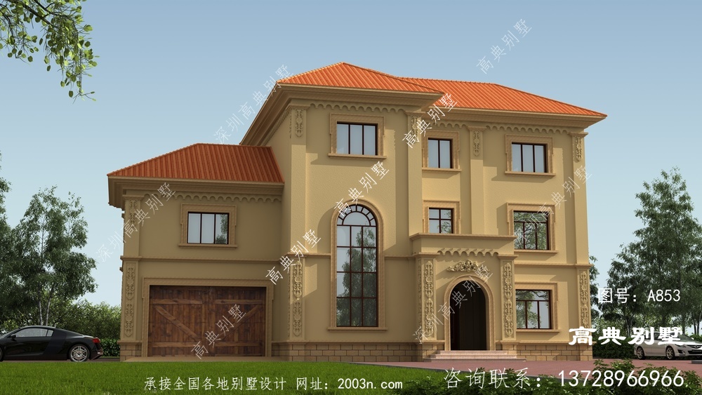 歐式風(fēng)格三層自建鄉(xiāng)村復(fù)式別墅設(shè)計(jì)效果圖 歐式風(fēng)格三層自建鄉(xiāng)村復(fù)式別墅設(shè)計(jì)效果圖