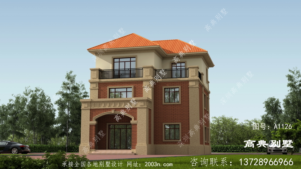 歐式風格別墅設計圖紙 歐式風格別墅設計圖紙