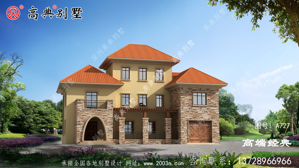 三層平房圖，簡單實用，農村建房就要這樣建金壇市