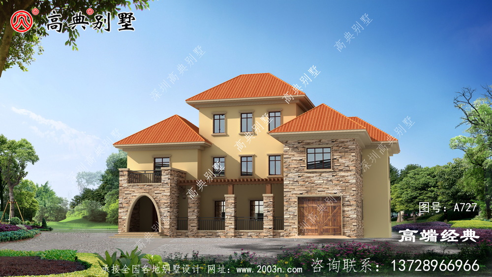 三層平房圖，簡單實用，農村建房就要這樣建金壇市