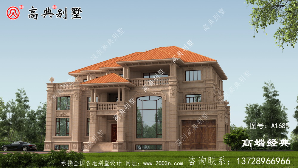 三層自建樓房設計戶型圖，簡約而不簡單