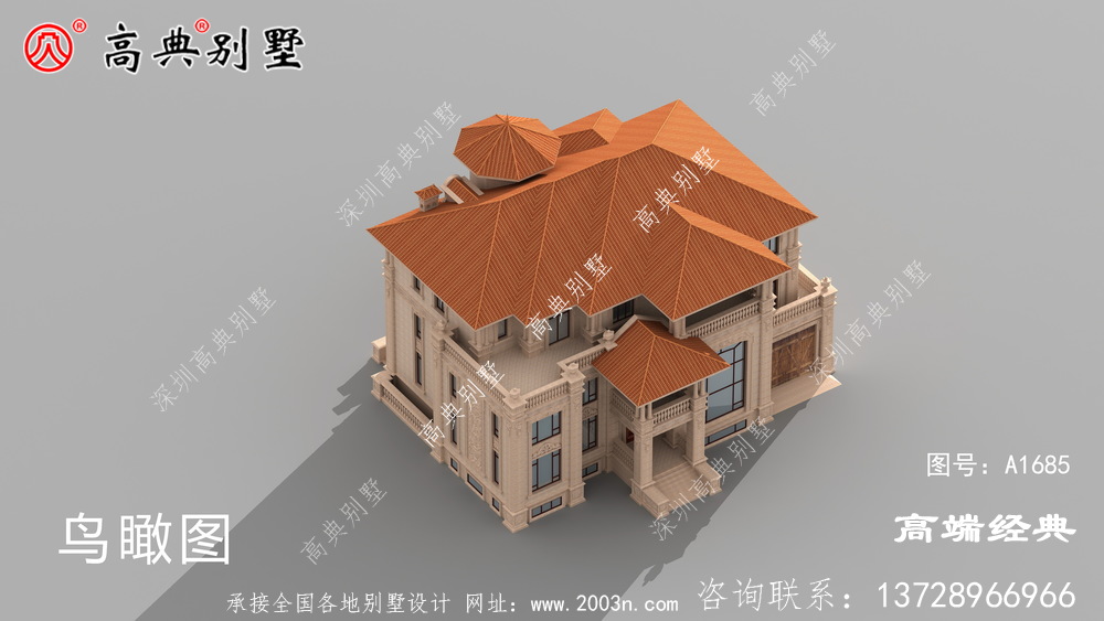 三層自建樓房設計戶型圖，簡約而不簡單