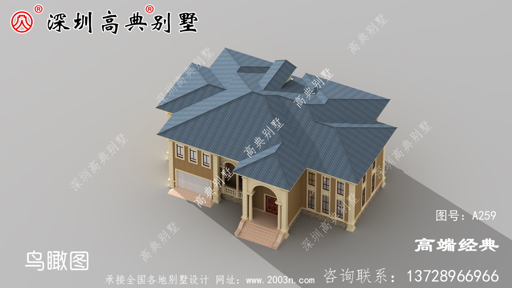 二層 鄉(xiāng)村小別墅 效果圖 ，絕對(duì) 是村里 最“靚”的那一款!!!