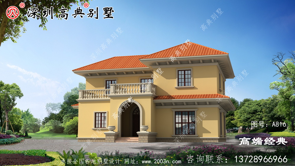 農(nóng)村別墅設(shè)計(jì)圖，建一棟外觀耐看，布局大氣的別墅