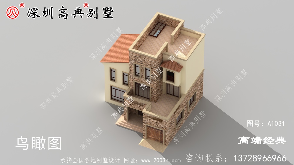 歐式別墅設計圖,滿滿的華麗麗豪宅既視感