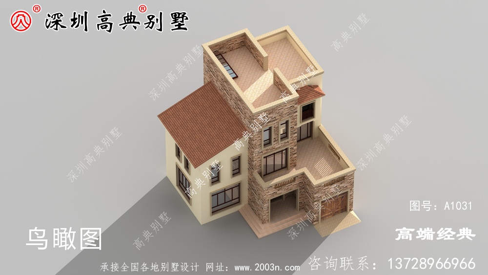 歐式別墅設計圖,滿滿的華麗麗豪宅既視感