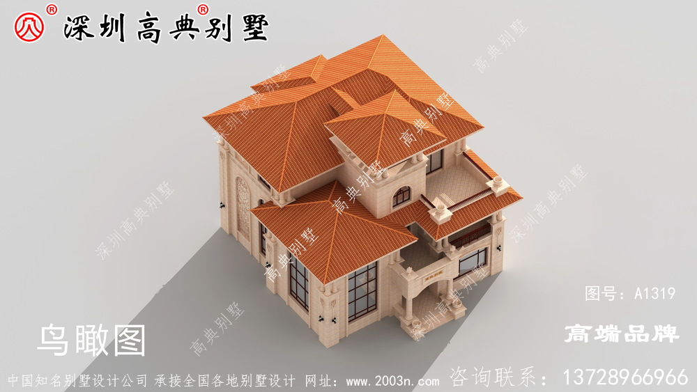二層 的小別墅 ，很適合 在鄉(xiāng)下自建 帶院子