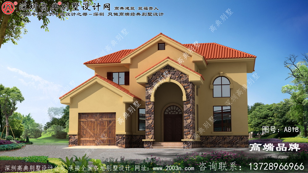 兩層農村自建房圖片，耐看又實用，還擔心建不出好房子嗎