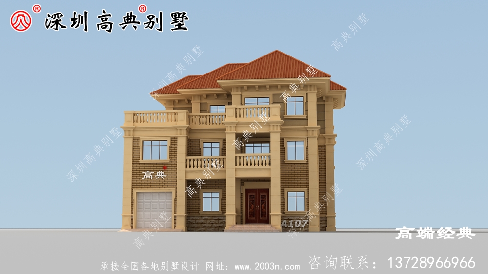 鄉下三層自建房的設計圖,養老別墅可以這樣建。 鄉下三層自建房的設計圖,養老別墅可以這樣建。