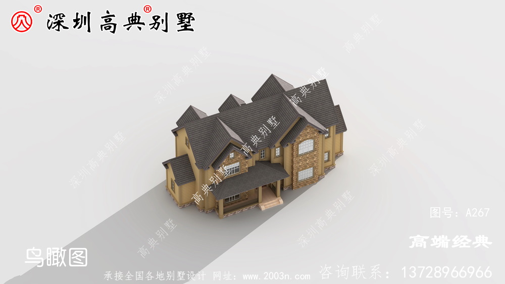 農村二層新款別墅, 好看又大方,朋友都夸我眼光好