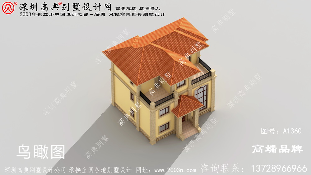 門面12.8米X深度12米農村自建房平面圖，保證讓你眼前一亮