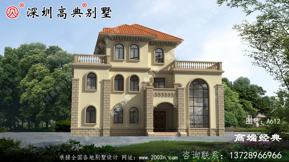 農(nóng)村中型三樓的設(shè)計圖,看圖紙蓋房子,絕對不后悔。