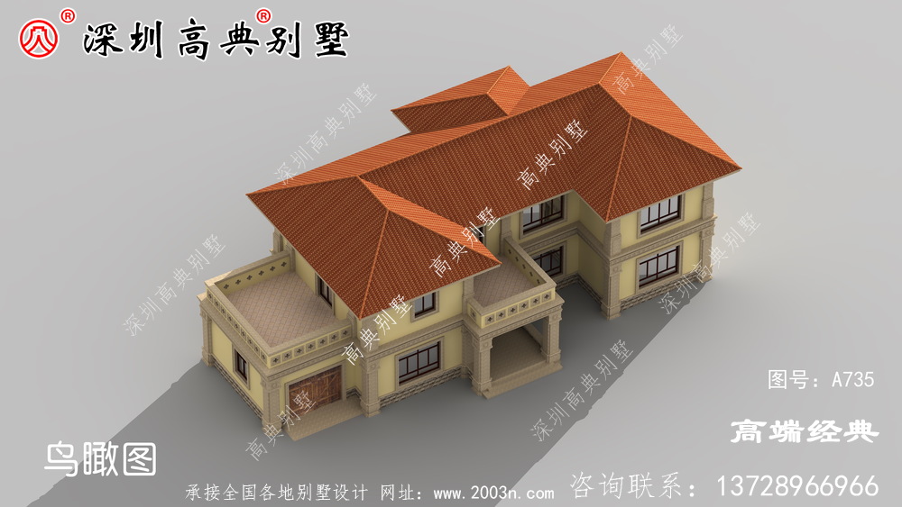 廣東農(nóng)村自營住宅圖，簡單大氣，想低調(diào)都不行。