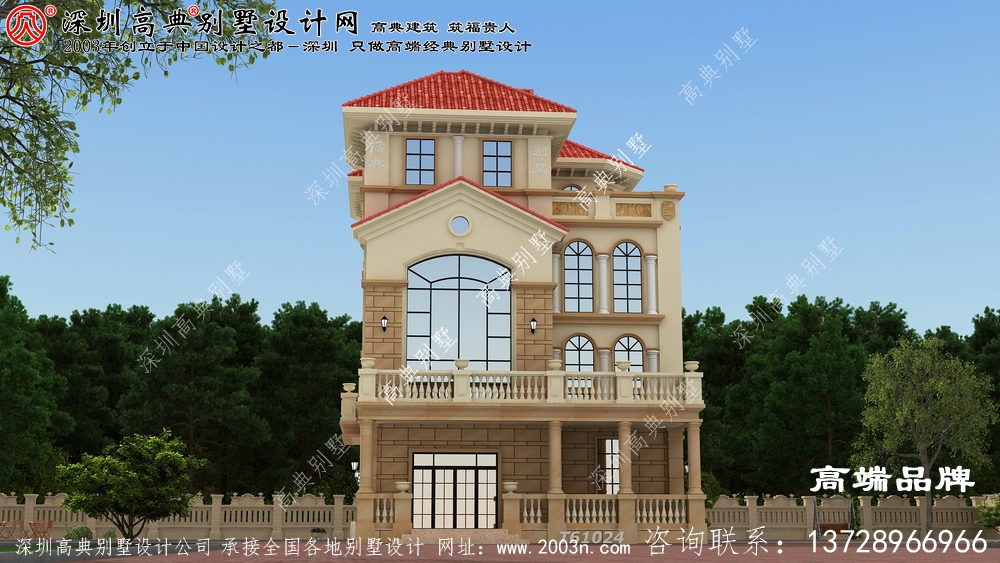 四層農村自建別墅設計圖,框架結構 主體造價:60萬 四層農村自建別墅設計圖,框架結構 主體造價:60萬