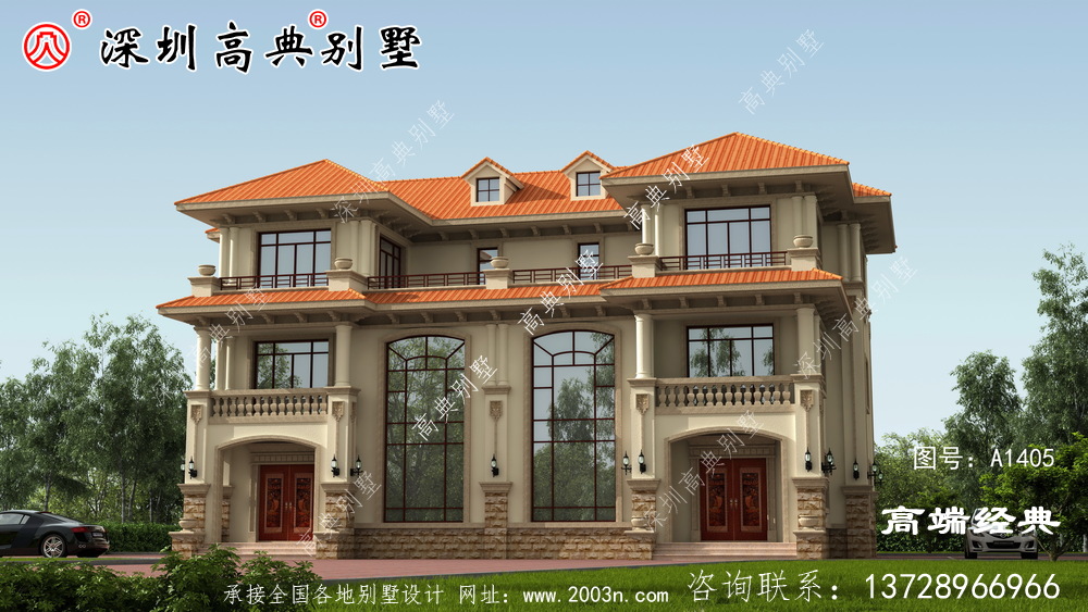 經典鄉村別墅建房圖,打算建房的朋友千萬不要錯過。