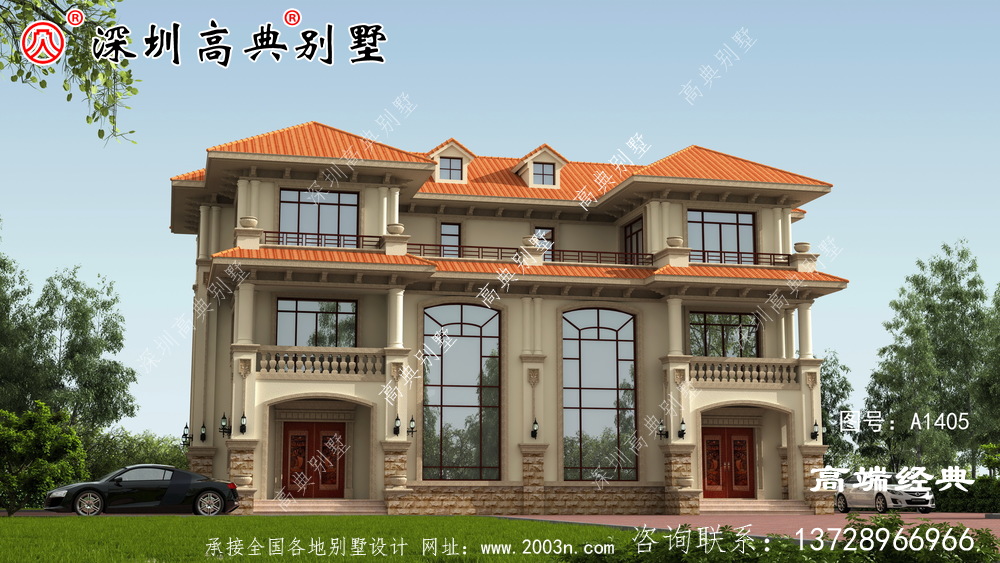 經典鄉村別墅建房圖,打算建房的朋友千萬不要錯過。