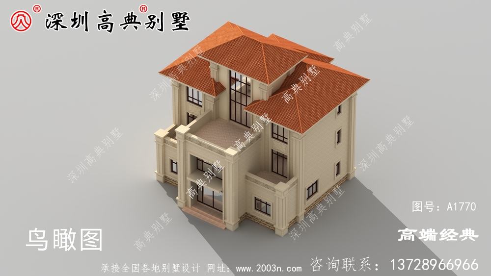 鄉村三層樓的設計圖,簡約大氣,不會讓你失望。