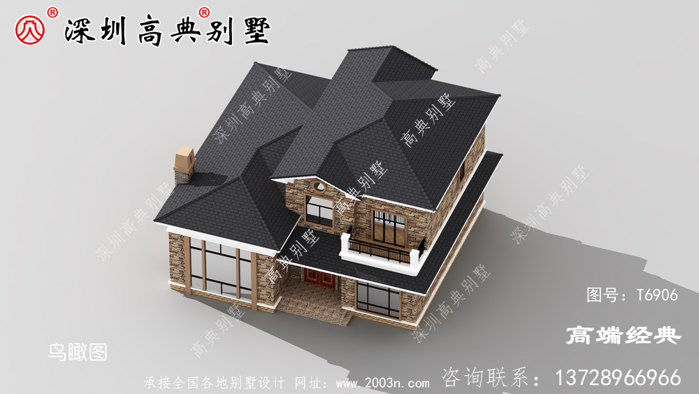 鄉(xiāng)村二層樓簡約大氣效果圖,鄉(xiāng)村建房首選,你心動(dòng)了嘛。