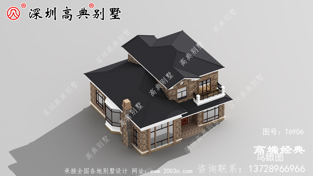 鄉(xiāng)村二層樓簡約大氣效果圖,鄉(xiāng)村建房首選,你心動(dòng)了嘛。
