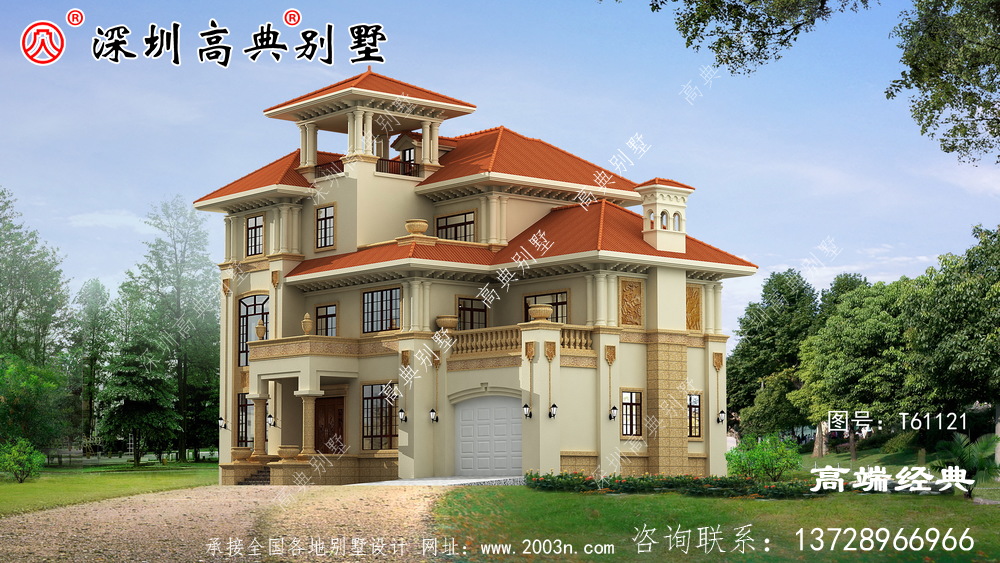 新的四層自建房外觀圖,不但外觀好看,室內布局更是無話可說。