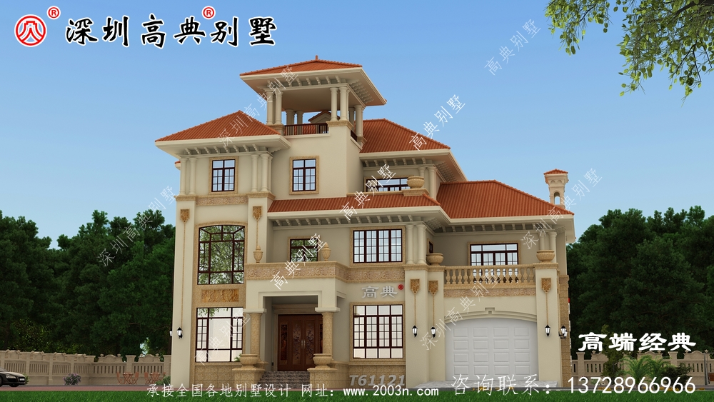 新的四層自建房外觀圖,不但外觀好看,室內布局更是無話可說。