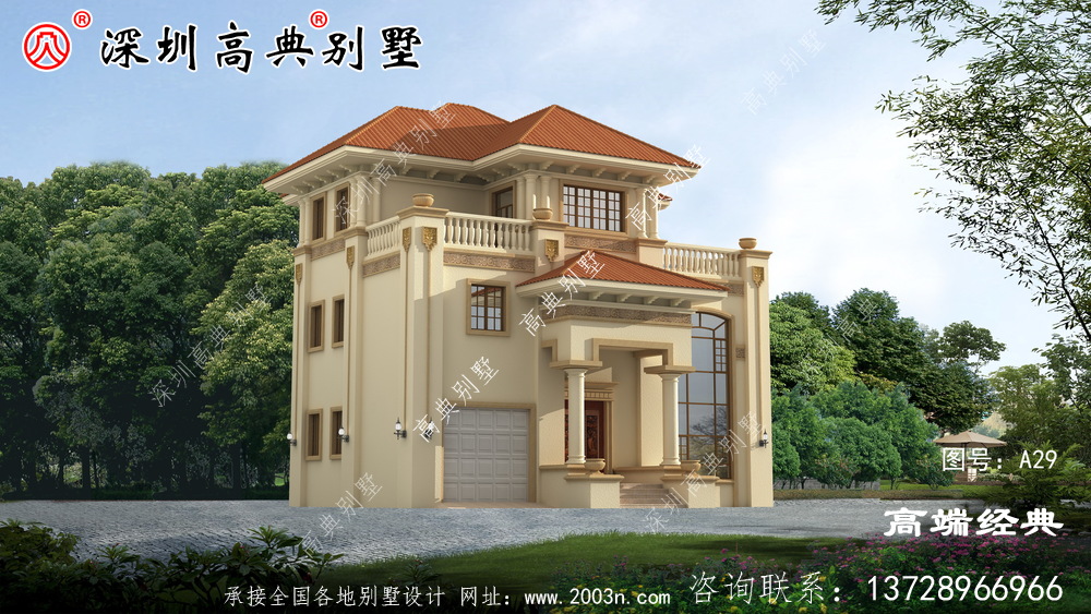 最流行別墅,農村建房的標桿
