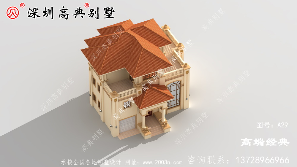 最流行別墅,農村建房的標桿