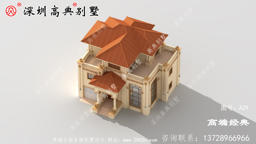 最流行別墅,農村建房的標桿