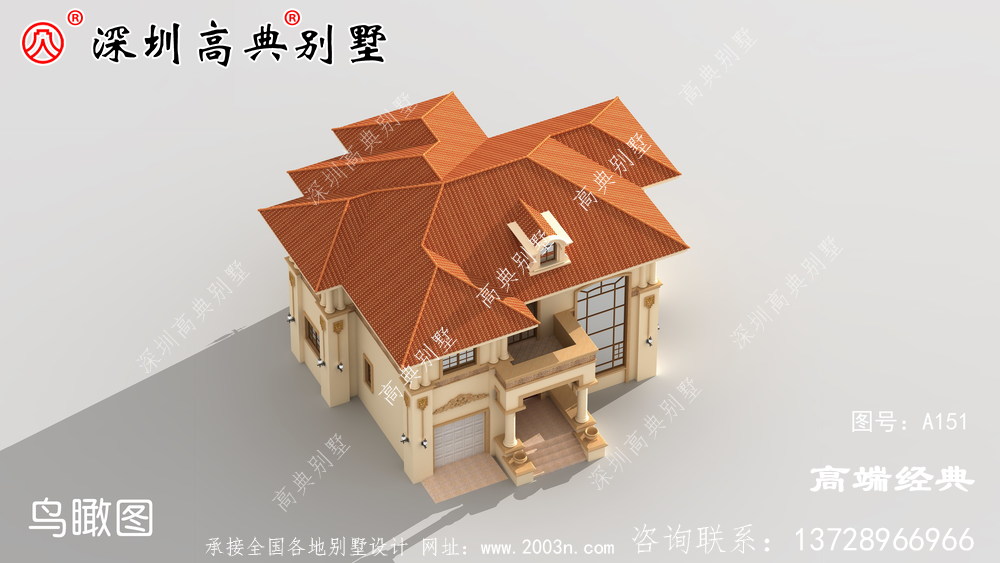 農(nóng)村自建房二層別墅設(shè)計(jì)圖