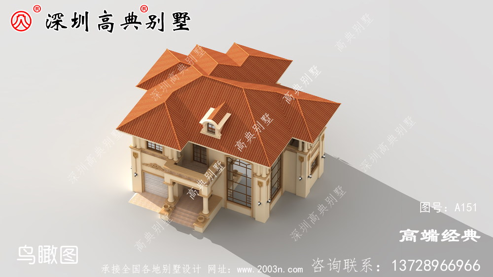 農(nóng)村自建房二層別墅設(shè)計(jì)圖