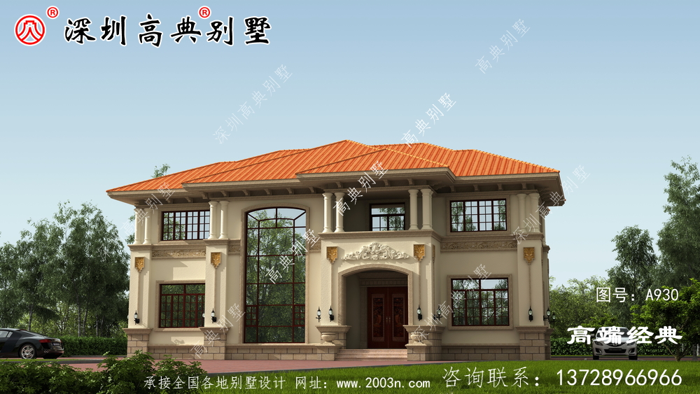 農(nóng)村自建二層樓圖,新穎大氣,你想要的樣子都有