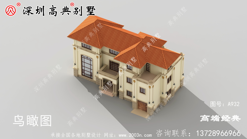 農村新式三層樓圖片