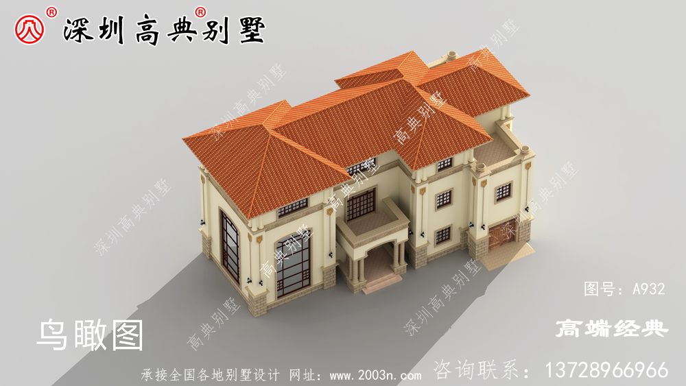 農村新式三層樓圖片