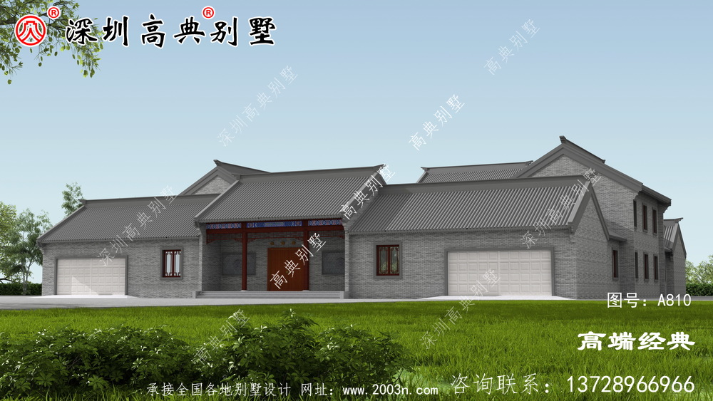 農(nóng)村四合院別墅，傳承五千年精髓