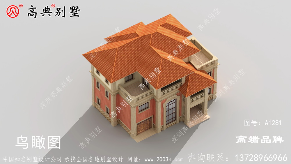 挑空客廳三層戶型圖布局雅致父母也一定會喜歡