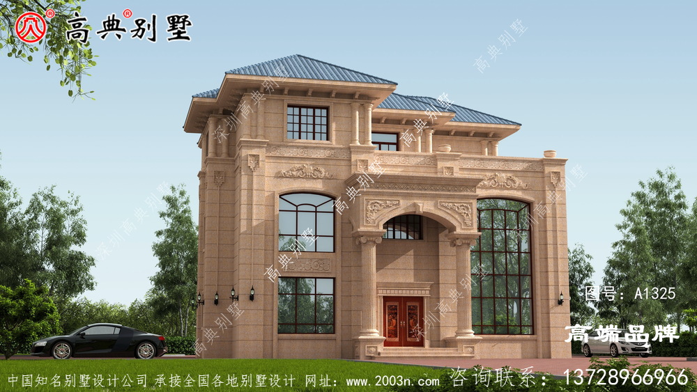 露臺(tái)設(shè)計(jì)擴(kuò)大室內(nèi)空間 ，從外面看更加立體