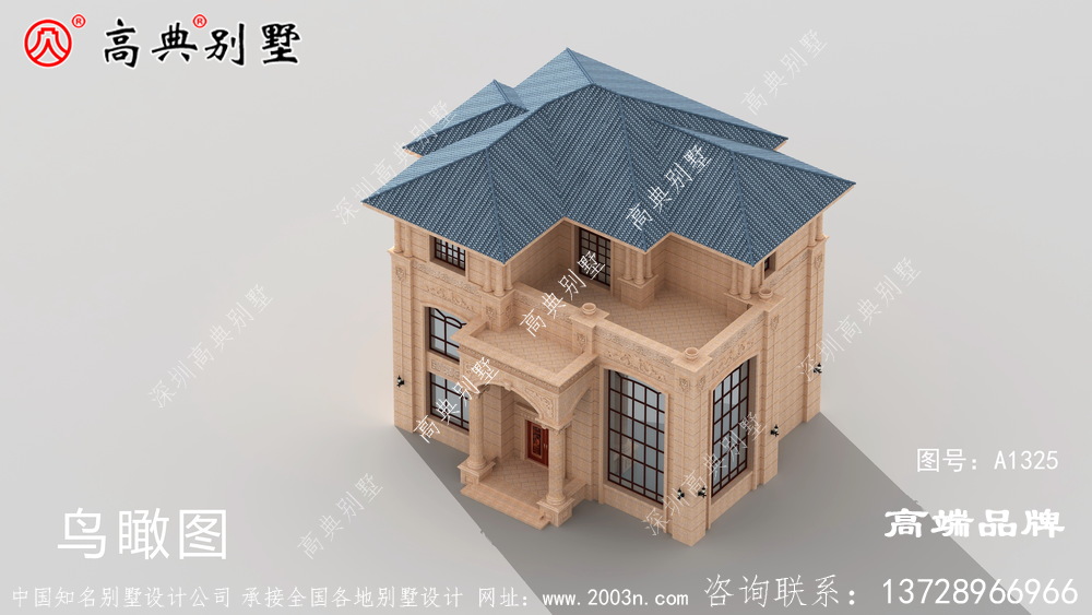露臺(tái)設(shè)計(jì)擴(kuò)大室內(nèi)空間 ，從外面看更加立體