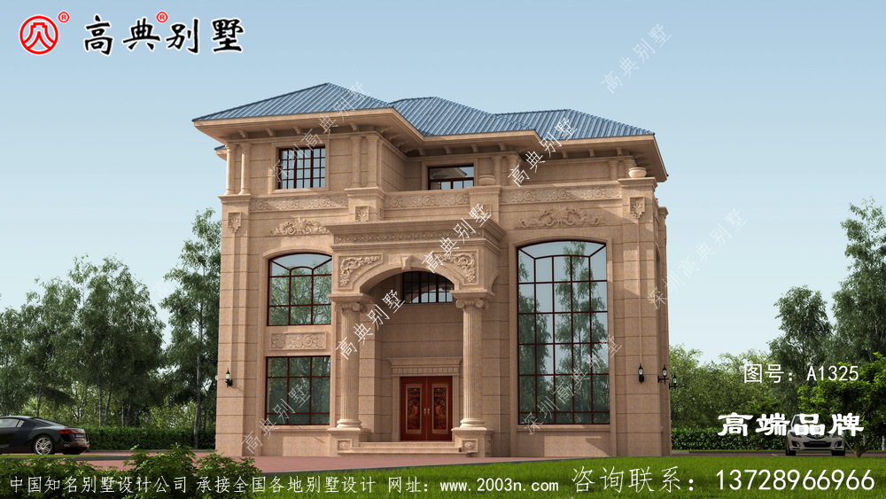 露臺(tái)設(shè)計(jì)擴(kuò)大室內(nèi)空間 ，從外面看更加立體