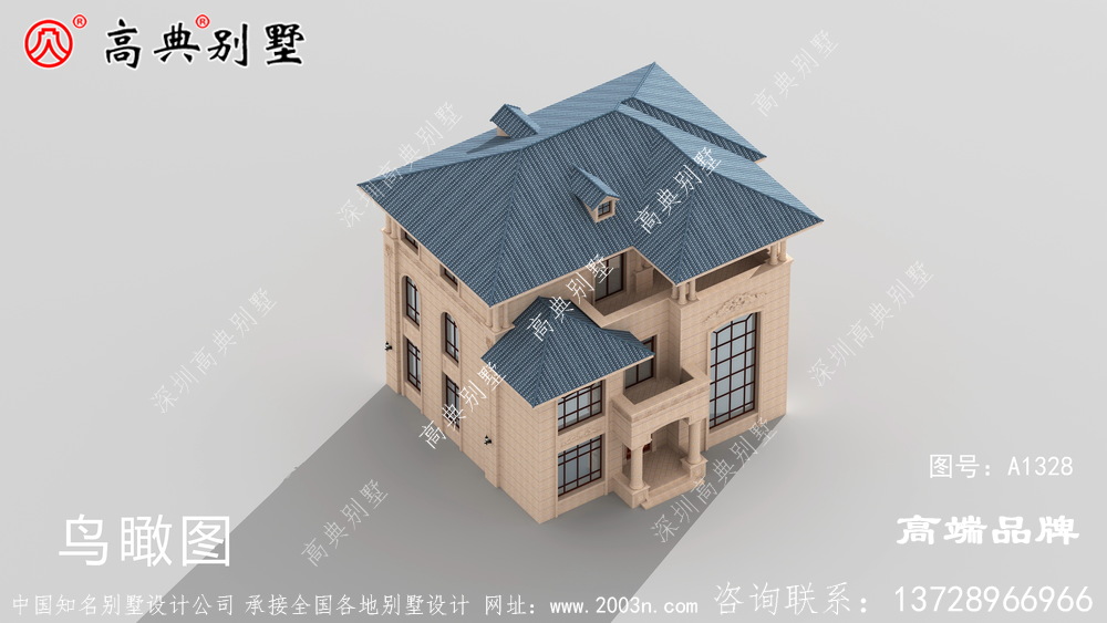 這座別墅在許多地方都見過，經(jīng)典中的經(jīng)典