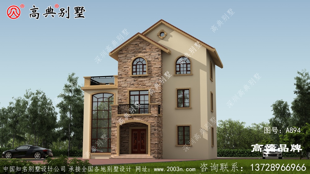 以前農村住宅放眼望去完全沒有美感,如今不一樣了都是別墅