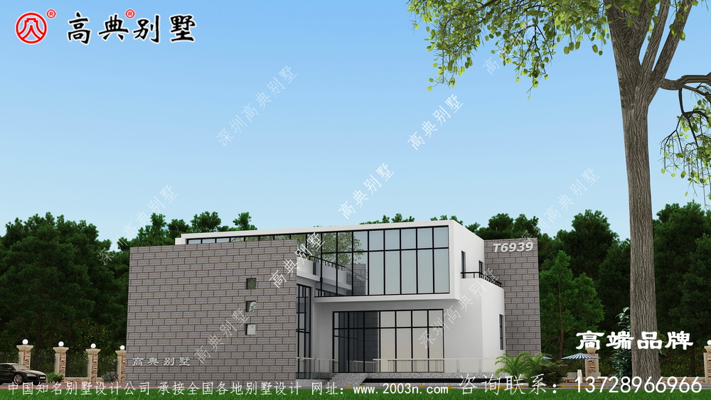 現代風格建在農村就是最獨特的都市戶型 現代風格建在農村就是最獨特的都市戶型