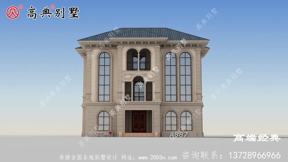 下面這款歐式別墅,既美觀又實(shí)用,很適合農(nóng)村建造。 下面這款歐式別墅,既美觀又實(shí)用,很適合農(nóng)村建造。