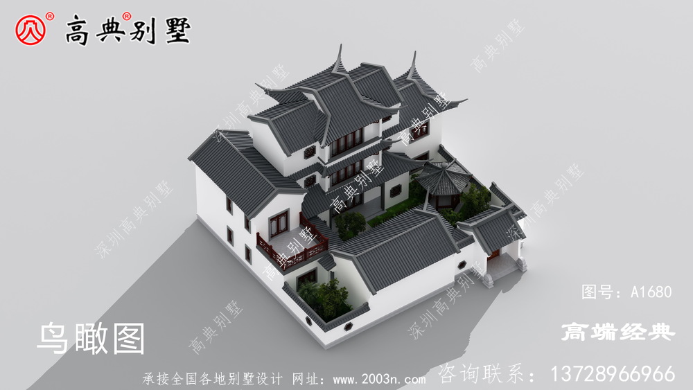 多窗設計,營造出豐富的立面和層次感
